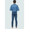 Erkek Denim Skinny Fit Kot Pantolon Pamuk Esnek Kumaş Günlük Şıklık Yaz Aylarının Vazgeçilmezi