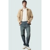 Erkek Denim Straight Fit Bol Kot Pantolon Pamuk Rahat Günlük Stil Yaz Aylarının Vazgeçilmezi