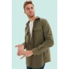 Erkek Dokuma Flanel Gömlek Casual Şıklık Günlük Konfor Hafta Sonu Yaz Aylarının Vazgeçilmezi