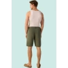Erkek Dokuma Keten Karışımlı Şort Normal Bel Renk Günlük Kullanım Yaz Aylarının Vazgeçilmezi