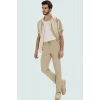 Erkek Dokuma Pantolon Boru Paça Slim Fit Günlük Kullanım İçin Hafta Sonu Dayanıklı Malzeme