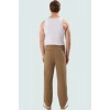 Erkek Dokuma Poliviskon Pantolon Nefes Alabilir Wide Leg Regular Boy Yaz Aylarının Vazgeçilmezi