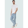 Erkek Geniş Paça Denim Kot Pantolon Casual Baggy Kalıp Günlük Kullanım Yaz Aylarının Vazgeçilmezi