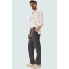 Erkek Geniş Paça Örme Pantolon Rahat Kesim Günlük Kullanım İçin Dokulu Kumaş Modern Tasarım