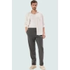 Erkek Geniş Paça Örme Pantolon Rahat Kesim Günlük Kullanım İçin Dokulu Kumaş Modern Tasarım