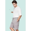 Erkek Geniş Paça Şort Aplike Detay Casual Günlük Stil Hafta Sonu Yaz Aylarının Vazgeçilmezi