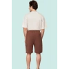 Erkek Geniş Paça Şort Aplike Detay Casual Günlük Stil Hafta Sonu Yaz Aylarının Vazgeçilmezi