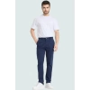 Erkek Günlük Kullanım İçin Straight Kalıp Chino Pantolon Esnek Gabardin Kumaş Modern Tasarım
