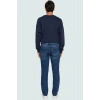Erkek Günlük Straight Fit Kot Pantolon Pamuk Denim Boru Paça Hafta Sonu Yaz Aylarının Vazgeçilmezi