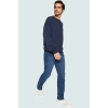 Erkek Günlük Straight Fit Kot Pantolon Pamuk Denim Boru Paça Hafta Sonu Yaz Aylarının Vazgeçilmezi