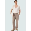 Erkek Günlük Ve Casual Stiller İçin Pamuk Straight Fit Uzun Pantolon Renk Kaliteli Malzeme