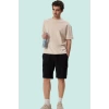 Erkek Kapri Boy Şort Pamuk Geniş Paça Günlük Kullanım Hafta Sonu Yaz Aylarının Vazgeçilmezi