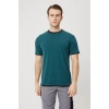 Erkek Khaki O Yaka Tshirt 92 Pamuk Morina shirt Nefes Alabilir Rahat Kesim