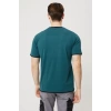 Erkek Khaki O Yaka Tshirt 92 Pamuk Morina shirt Nefes Alabilir Rahat Kesim