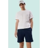 Erkek Kısa Boy Pamuklu Dokulu Şort Rahat Günlük Stiller Hafta Sonu Yaz Aylarının Vazgeçilmezi