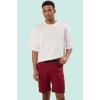 Erkek Kısa Boy Relaxed Fit Örme Şort 2li Paket Günlük Rahatlık Hafta Sonu Kaliteli Malzeme