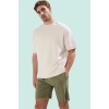 Erkek Kısa Boy Şort; Normal Bel Geniş Paça Süprem Dokuma Yaz Rahatlığı Stilin Buluştuğu Yer