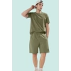 Erkek Kısa Boy Şort; Normal Bel Geniş Paça Süprem Dokuma Yaz Rahatlığı Stilin Buluştuğu Yer