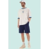 Erkek Kısa Boy Şort Straight Kalıp Çift Cep Rahat Günlük Kullanım Yaz Aylarının Vazgeçilmezi