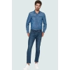 Erkek Koleksiyonu Pamuk Denim Pantolon Dar Kesim Günlük Stil Yaz Aylarının Vazgeçilmezi