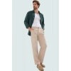 Erkek Modern Boru Paça Pantolon Polyester Viskoz Elastan Günlük Kullanım Dayanıklı Malzeme