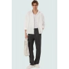 Erkek Modern Boru Paça Pantolon Polyester Viskoz Elastan Günlük Kullanım Dayanıklı Malzeme