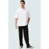 Erkek Modern Boru Paça Pantolon Polyester Viskoz Elastan Günlük Kullanım Dayanıklı Malzeme