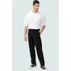 Erkek Modern Boru Paça Pantolon Polyester Viskoz Elastan Günlük Kullanım Dayanıklı Malzeme