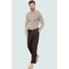 Erkek Modern Boru Paça Pantolon Polyester Viskoz Elastan Günlük Kullanım Dayanıklı Malzeme