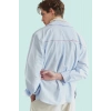 Erkek Modern Dokuma Pamuk Polyester Nakışlı Gömlek Yaz Mevsimine Özel Stilin Buluştuğu Yer
