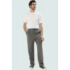 Erkek Modern Pantolon Geniş Paça Rahat Kalıp Sürdürülebilir Üretim Yaz Aylarının Vazgeçilmezi