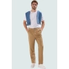 Erkek Modern Pantolon Geniş Paça Rahat Kalıp Sürdürülebilir Üretim Yaz Aylarının Vazgeçilmezi