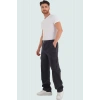Erkek Modern Straight Fit Kargo Pantolon Pamuk Gabardin Kumaş Günlük Stil Kaliteli Malzeme
