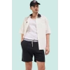 Erkek Modern Straight Kesim Pike Şort Günlük Spor Yaz Kombinleri İçin Stilin Buluştuğu Yer