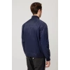 Erkek Monchler Naylon Bomber Ceket Mevsimlik Morino Jacket Fermuarlı Şık Tasarım Kumaş Rahat
