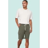 Erkek Örme Kumaş Normal Bel Kargo Cepli Şort Polyester Pamuk Yaz İçin Stilin Buluştuğu Yer