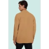 Erkek Oversize Apaş Yaka Uzun Kollu Gömlek Basic Siluet Günlük Kullanım Yaz Aylarının Vazgeçilmezi