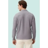 Erkek Oversize Apaş Yaka Uzun Kollu Gömlek Basic Siluet Günlük Kullanım Yaz Aylarının Vazgeçilmezi