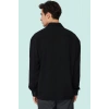 Erkek Oversize Apaş Yaka Uzun Kollu Gömlek Basic Siluet Günlük Kullanım Yaz Aylarının Vazgeçilmezi