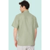 Erkek Oversize Fit Gömlek Yaka Kısa Kol Pamuklu Günlük Kullanım Yaz Aylarının Vazgeçilmezi