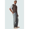 Erkek Pamuk Denim Baggy Kot Pantolon Uzun Boy Casual Stil Günlük Kullanım Kaliteli Malzeme
