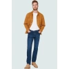 Erkek Pamuk Denim Jean Pantolon Regular Fit Boru Paça Günlük Stil Yaz Aylarının Vazgeçilmezi