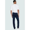 Erkek Pamuk Denim Kot Pantolon Slim Fit Dar Paça Günlük ve Casual Kombinler İçin Hafta Sonu