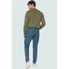 Erkek Pamuk Denim Pantolon Dar Paça Normal Bel Rahat Günlük Stil Yaz Aylarının Vazgeçilmezi