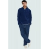 Erkek Pamuk Denim Pantolon Normal Bel Chino Cepler Günlük Ve Rahat Yaz Aylarının Vazgeçilmezi