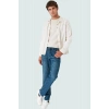 Erkek Pamuk Denim Pantolon Yüksek Bel Uzun Boy Casual Stil Günlük Kullanım Kaliteli Malzeme