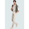 Erkek Pamuk Gabardin Dokuma Pantolon Regular Fit Günlük Kullanım Yaz Aylarının Vazgeçilmezi