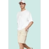 Erkek Pamuklu Denim Şort Rahat Geniş Paça Kısa Boy Günlük Kullanım İçin Ideal Modern Tasarım