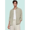 Erkek Pamuklu Keten Görünümlü Gömlek Regular Fit Rahat Günlük Stil Yaz Aylarının Vazgeçilmezi