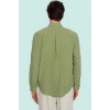Erkek Pamuklu Keten Görünümlü Gömlek Regular Fit Rahat Günlük Stil Yaz Aylarının Vazgeçilmezi